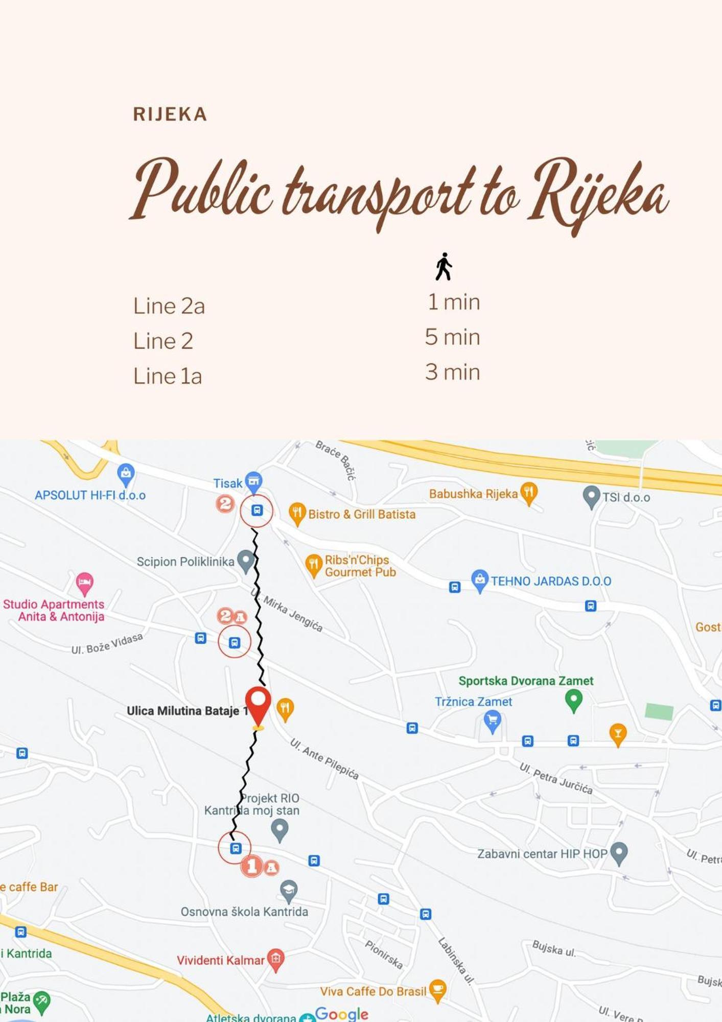 Cute Apartment In Rijeka Near Beach With Parking Екстериор снимка